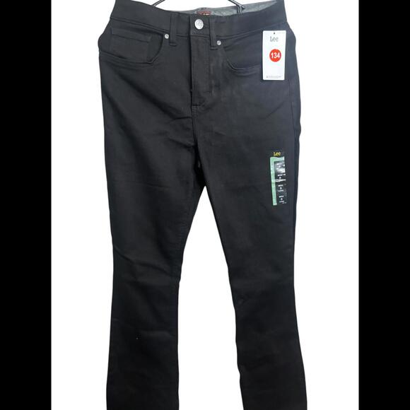 Lee Denim - Women’s Lee Black Bootcut Jeans Size 8 Long